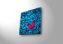 Wallity Lienzo Decorativo Iluminado con Led Multicolor 40x40 cm
